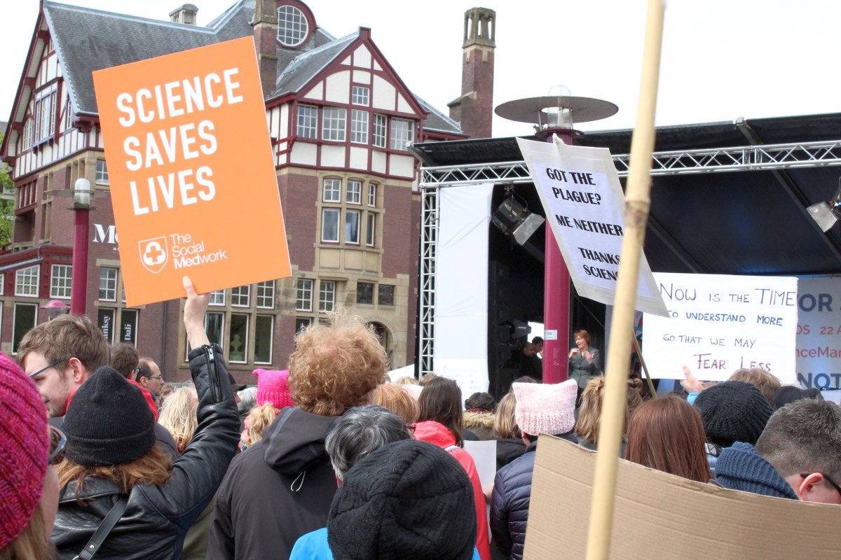 Marsch für die Wissenschaft
